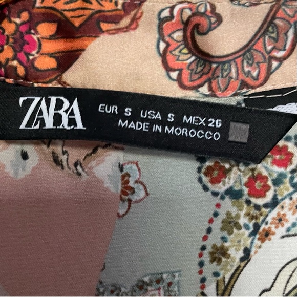 ZARA - Multicolored blouse - Picture 3 of 6